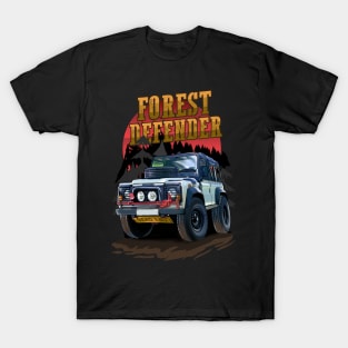 Land Rover Defender Going Offroad T-Shirt